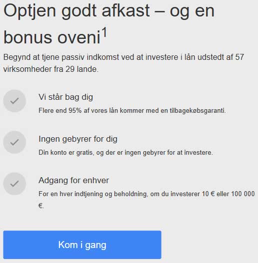 Mintos - tilmelding og bonus